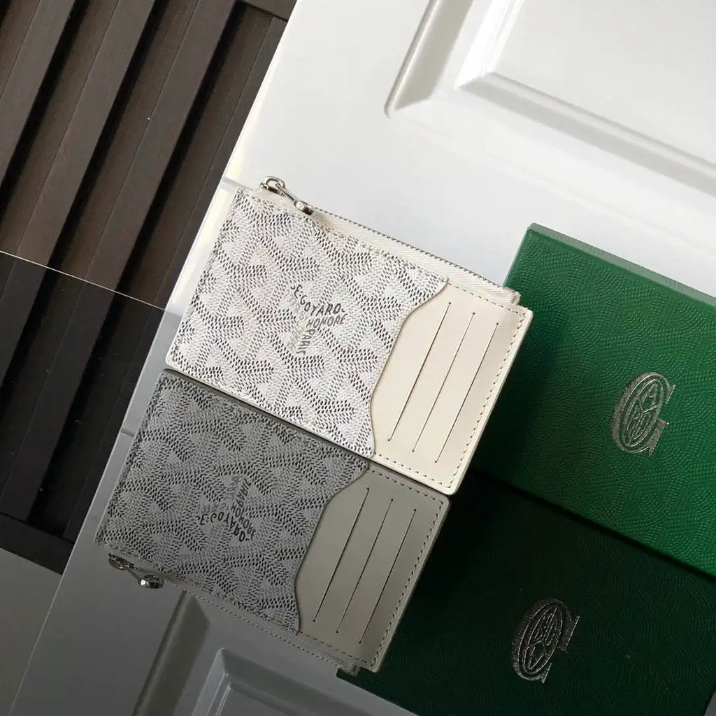 Goyard BOURBOPMLTY01CL03P Bourbon zipped card holder G25171
