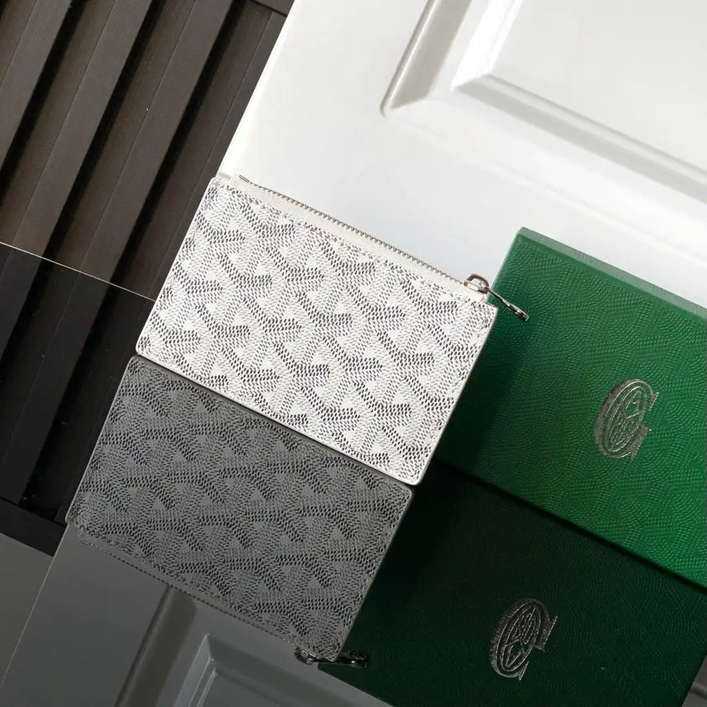 Goyard BOURBOPMLTY01CL03P Bourbon zipped card holder G25171