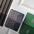 Goyard BOURBOPMLTY01CL03P Bourbon zipped card holder G25172