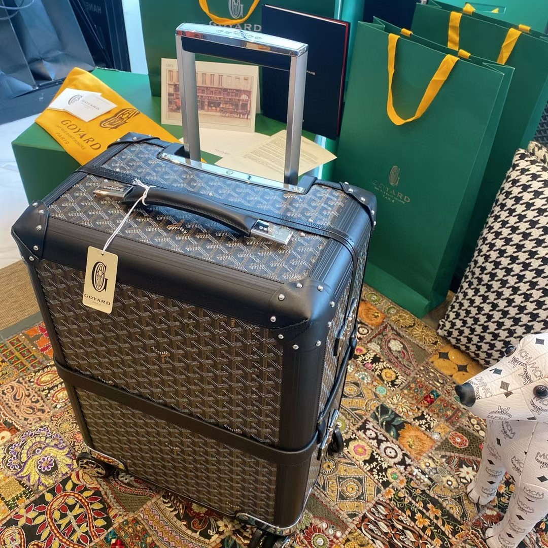 Goyard BOURG2PMLTY01CL03P Bourget PM Trolley Case G99012 Black - Default Title - View 1