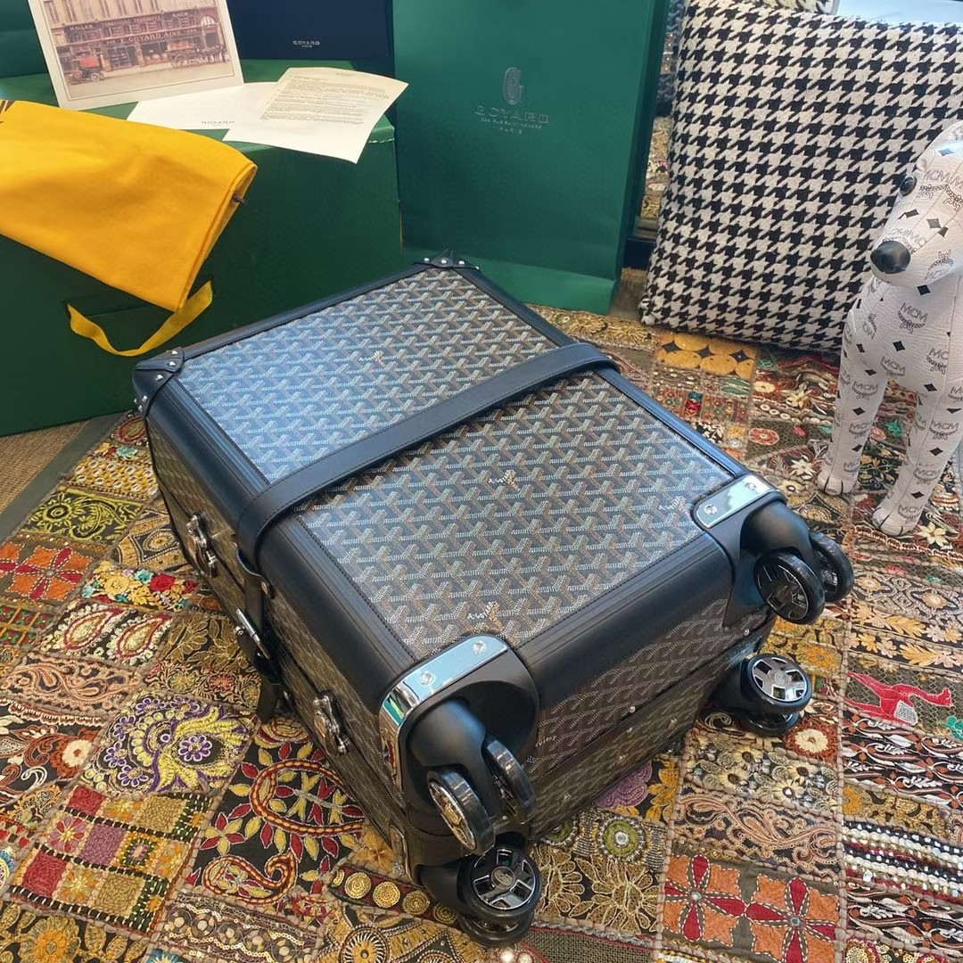 Goyard BOURG2PMLTY01CL03P Bourget PM Trolley Case G99012 Black - Default Title - View 2