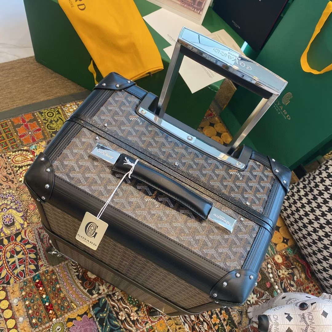 Goyard BOURG2PMLTY01CL03P Bourget PM Trolley Case G99012 Black - Default Title - View 5