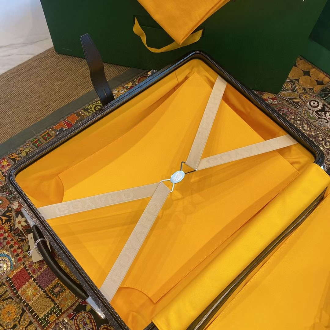 Goyard BOURG2PMLTY01CL03P Bourget PM Trolley Case G99013 Green
