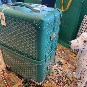 Goyard BOURG2PMLTY01CL03P Bourget PM Trolley Case G99013 Green - Default Title - View 3