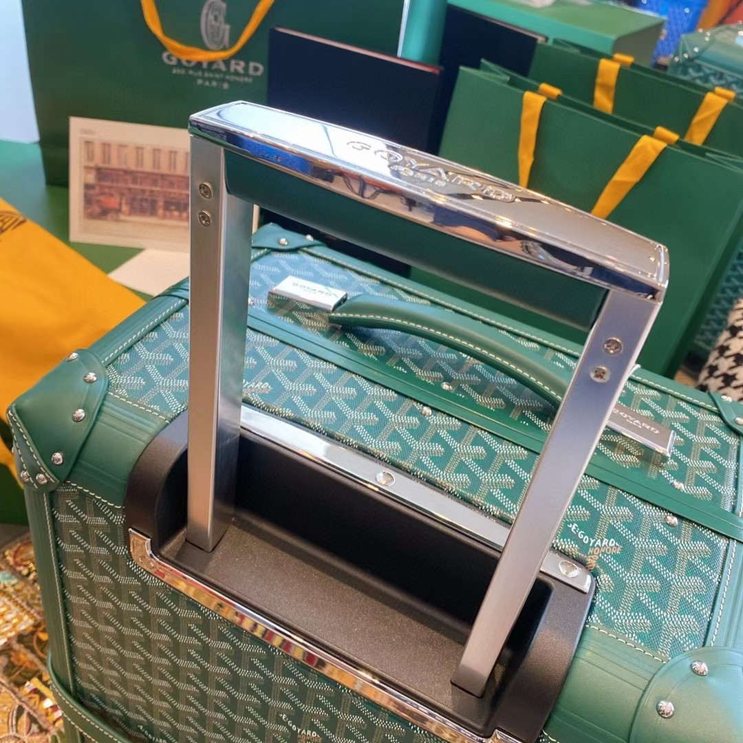 Goyard BOURG2PMLTY01CL03P Bourget PM Trolley Case G99013 Green - Default Title - View 7