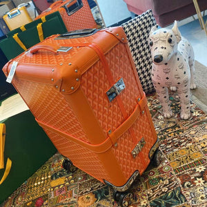 Goyard BOURG2PMLTY01CL03P Bourget PM Trolley Case G99014 Orange - Default Title - View 3