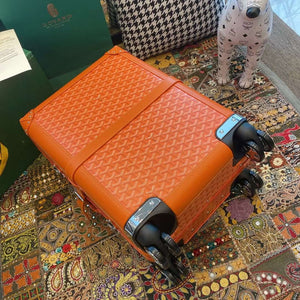 Goyard BOURG2PMLTY01CL03P Bourget PM Trolley Case G99014 Orange - Default Title - View 4
