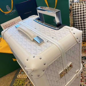 Goyard BOURG2PMLTY01CL03P Bourget PM Trolley Case G99015 White - Default Title - View 4