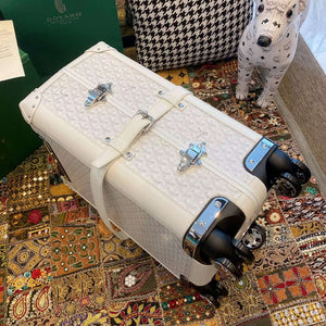 Goyard BOURG2PMLTY01CL03P Bourget PM Trolley Case G99015 White - Default Title - View 7