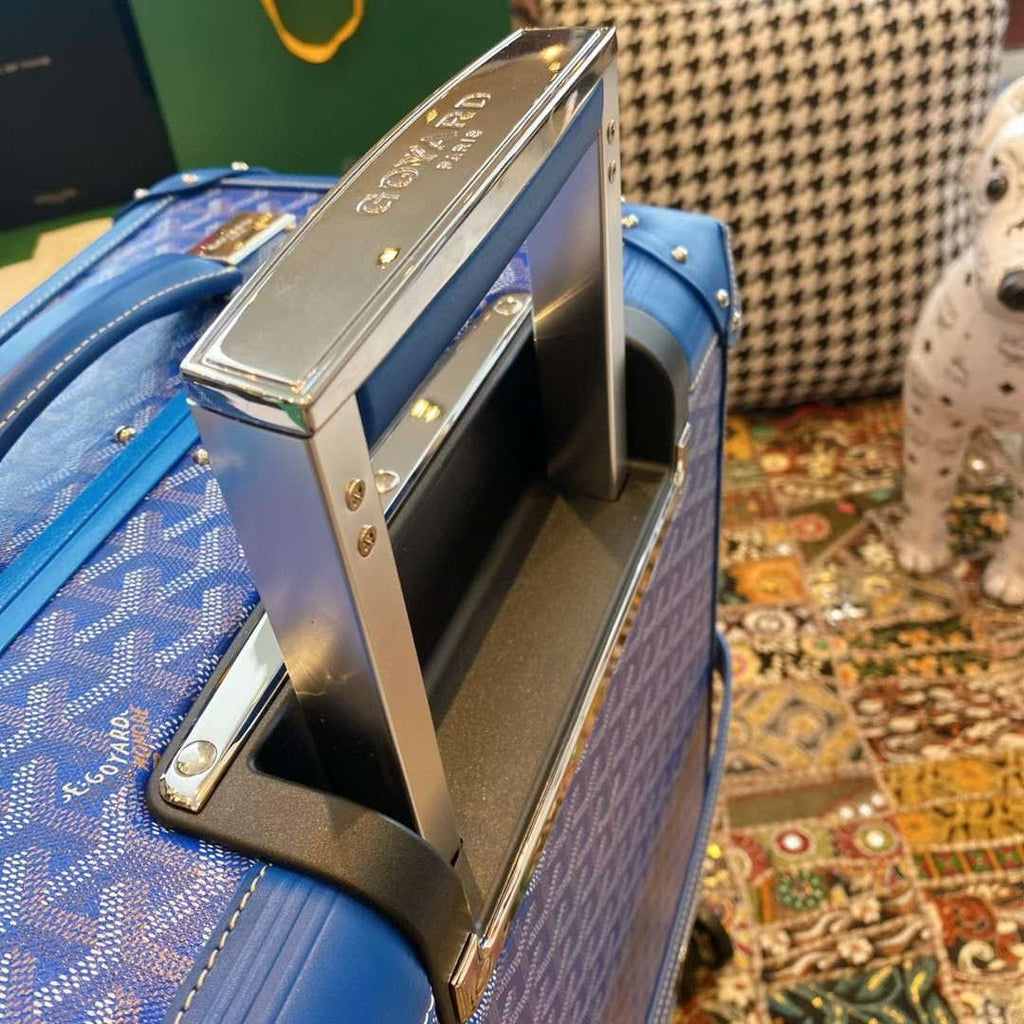 Goyard BOURG2PMLTY01CL03P Bourget PM Trolley Case G99016 Blue