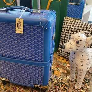 Goyard BOURG2PMLTY01CL03P Bourget PM Trolley Case G99016 Blue - Default Title - View 14