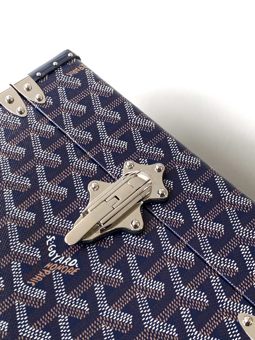 Goyard CASSETPMLTY01CL03O Cassette Trunk Bag  Ga16080
