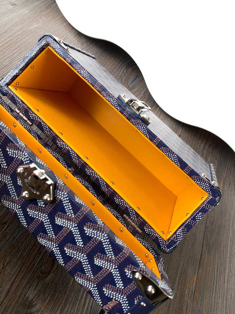 Goyard CASSETPMLTY01CL03O Cassette Trunk Bag  Ga16080