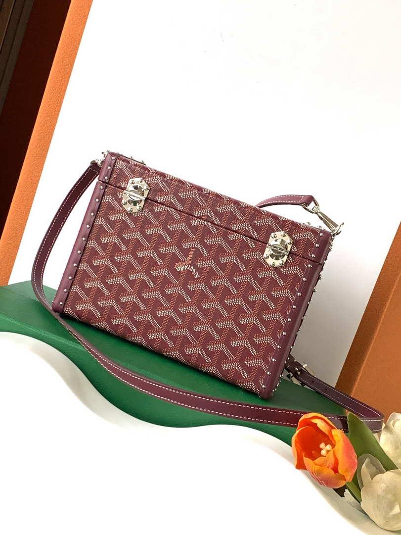 Goyard CASSETPMLTY01CL03O Cassette Trunk Bag  Ga16091
