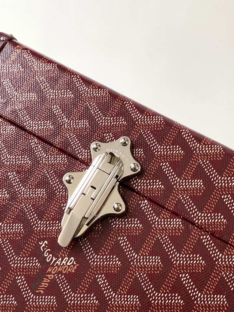 Goyard CASSETPMLTY01CL03O Cassette Trunk Bag  Ga16091