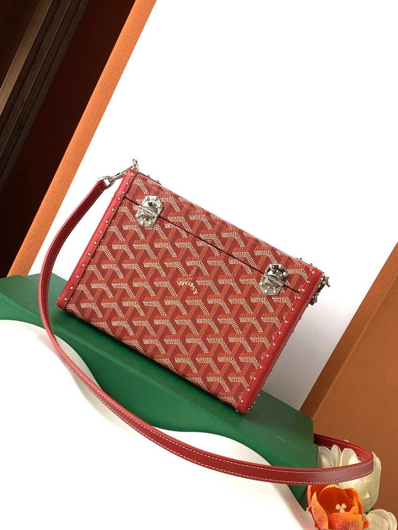 Goyard CASSETPMLTY01CL03O Cassette Trunk Bag  Ga16082