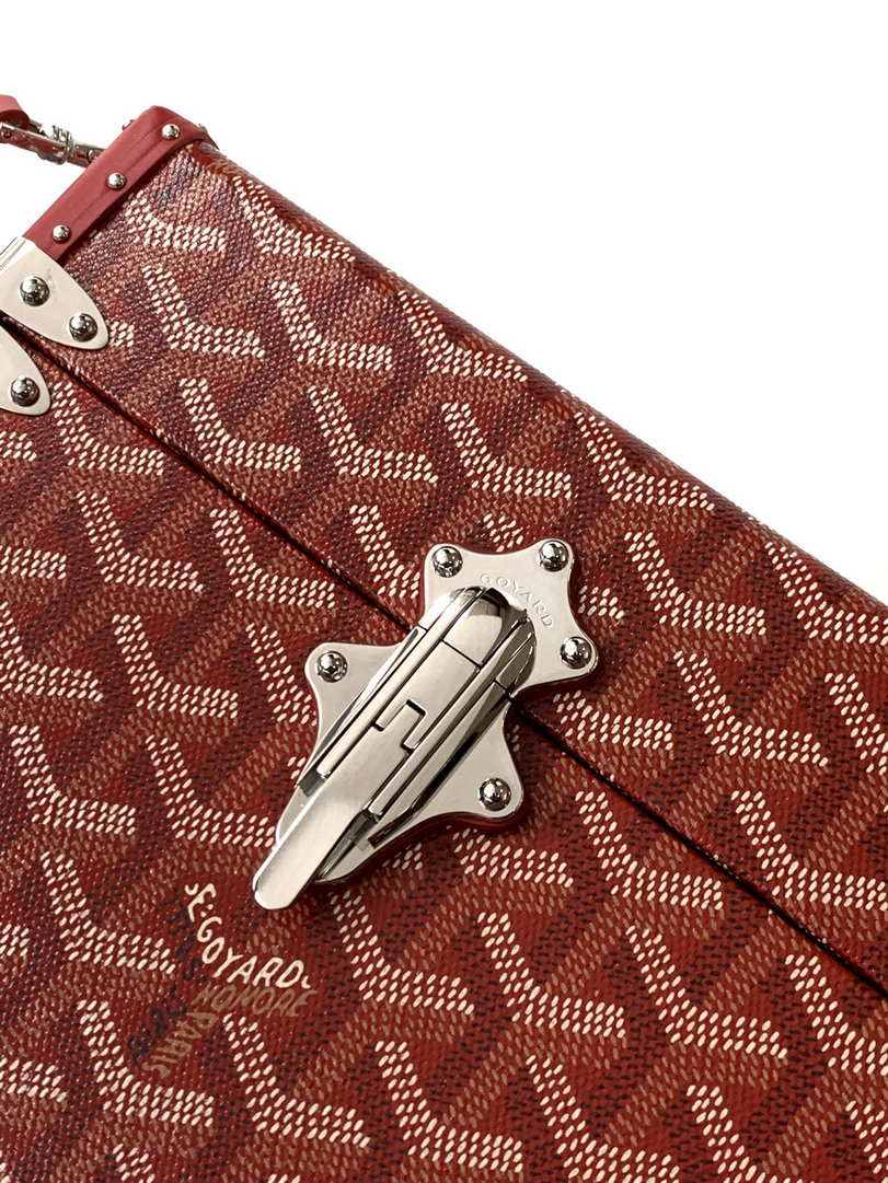 Goyard CASSETPMLTY01CL03O Cassette Trunk Bag  Ga16082