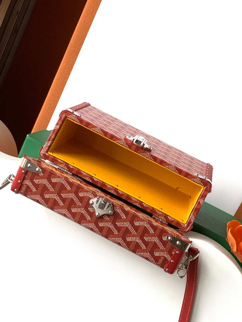 Goyard CASSETPMLTY01CL03O Cassette Trunk Bag  Ga16082