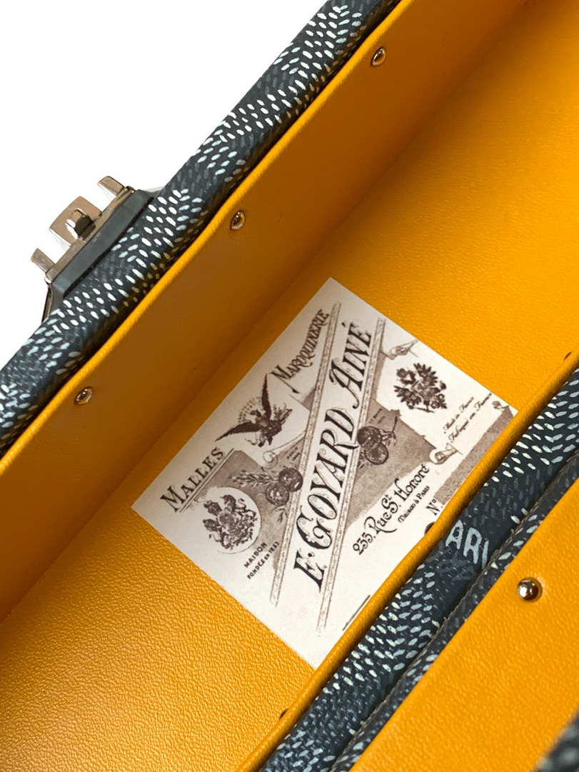 Goyard CASSETPMLTY01CL03O Cassette Trunk Bag  Ga16085