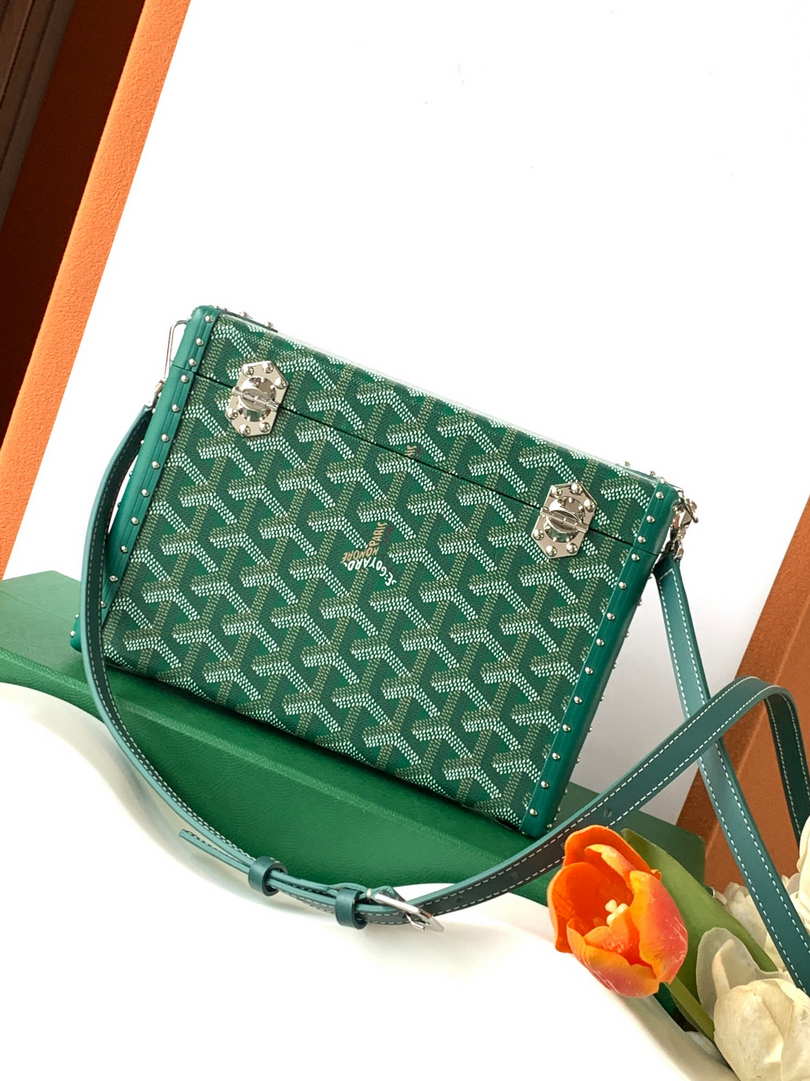 Goyard CASSETPMLTY01CL03O Cassette Trunk Bag  Ga16088