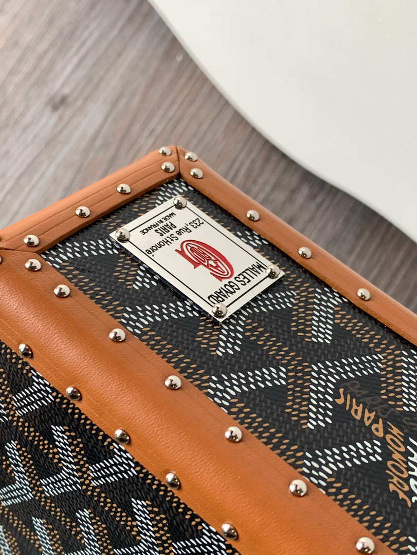 Goyard CASSETPMLTY01CL03O Cassette Trunk Bag  Ga16090