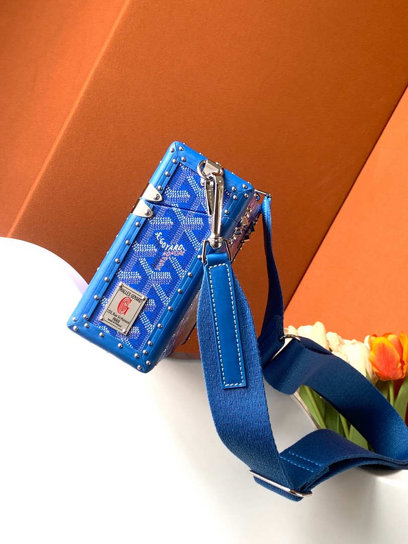 Goyard CASSETPMLTY01CL03O Cassette Trunk Bag  Ga16089