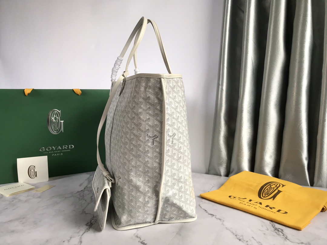 Goyard GMLCG09TY09P Anjou GM Bag White - Default Title - View 3