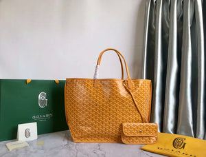 Goyard GMLCG09TY09P Anjou GM Bag Yellow - Default Title - View 1