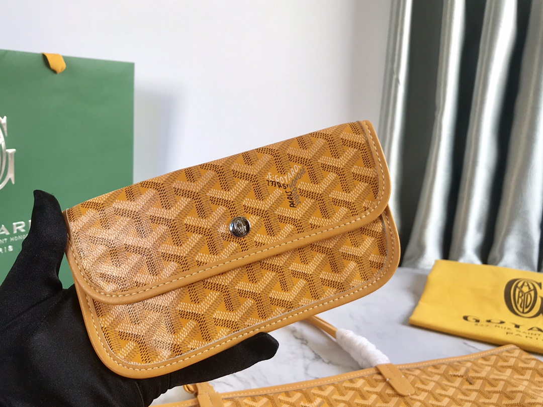 Goyard GMLCG09TY09P Anjou GM Bag Yellow - Default Title - View 8