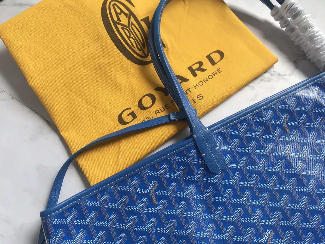 Goyard GMLCG09TY09P Anjou GM Bag Blue - Default Title - View 5