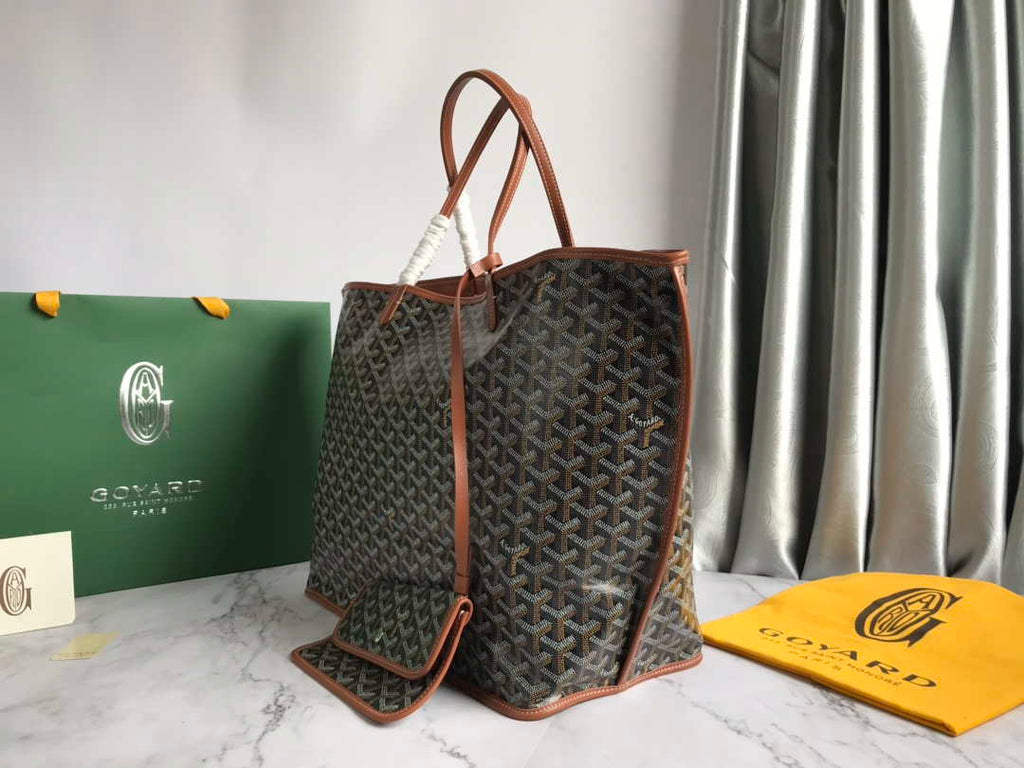 Goyard GMLCG09TY09P Anjou GM Bag Brown with black