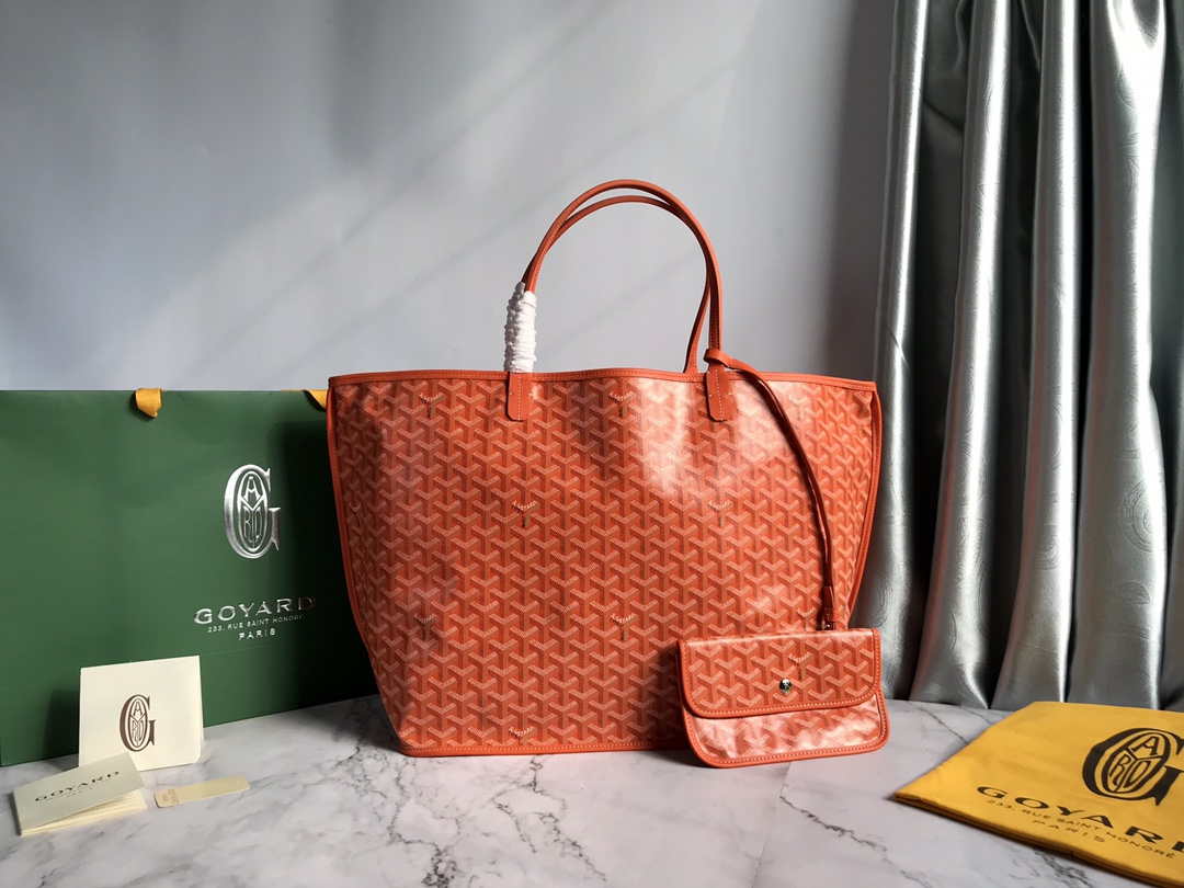 Goyard GMLCG09TY09P Anjou GM Bag Orange - Default Title - View 1