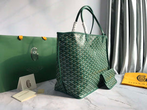 Goyard GMLCG09TY09P Anjou GM Bag Green - Default Title - View 3