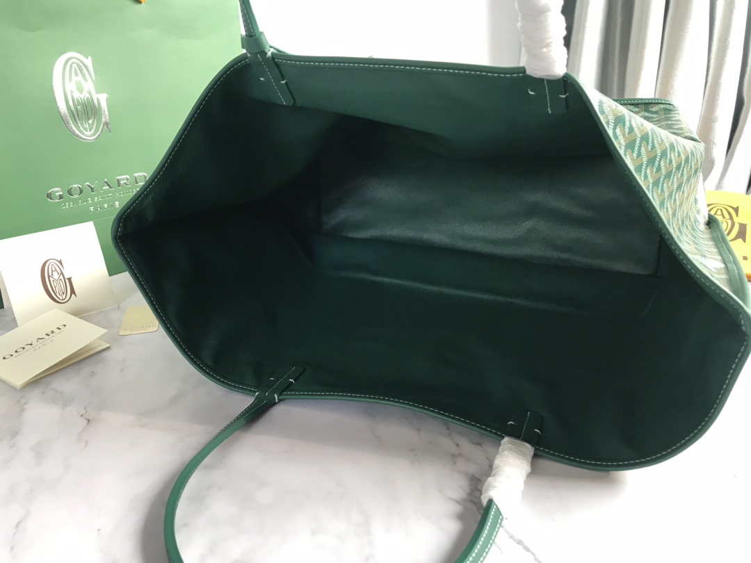 Goyard GMLCG09TY09P Anjou GM Bag Green - Default Title - View 8
