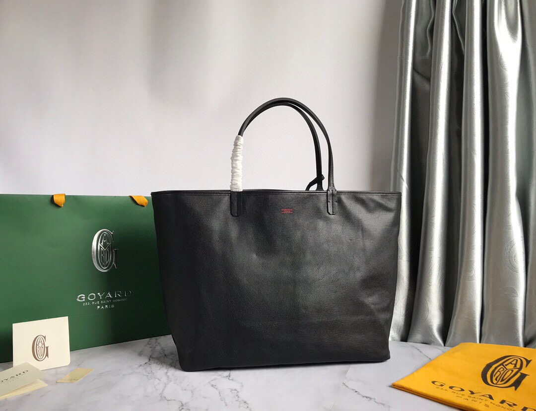 Goyard GMLCG09TY09P Anjou GM Bag Black with Brown - Default Title - View 2