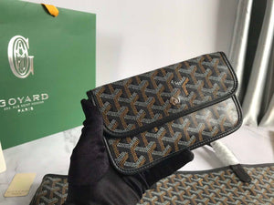 Goyard GMLCG09TY09P Anjou GM Bag Black with Brown - Default Title - View 6