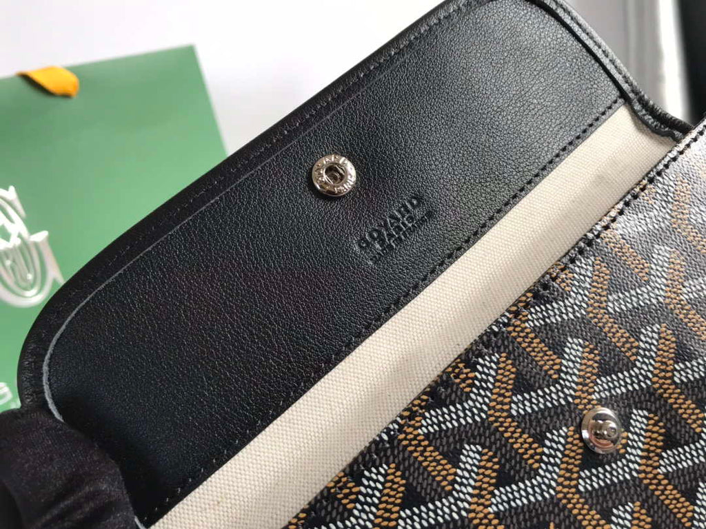Goyard GMLCG09TY09P Anjou GM Bag Black with Brown