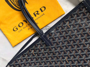 Goyard GMLCG09TY09P Anjou GM Bag Navy Blue - Default Title - View 5