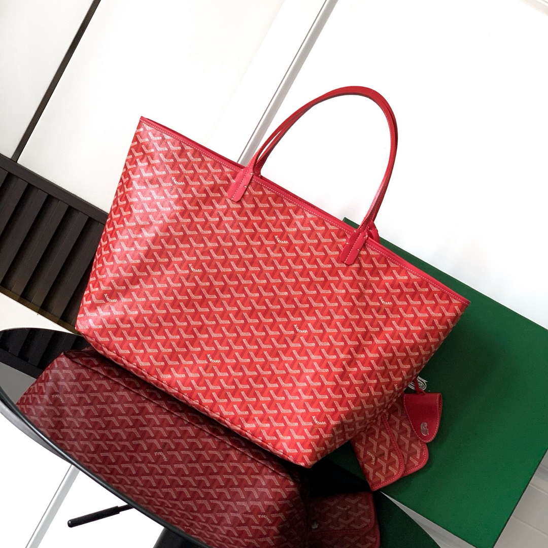Goyard GMLCG09TY09P Anjou SAINT LOUIS GM Bag Red