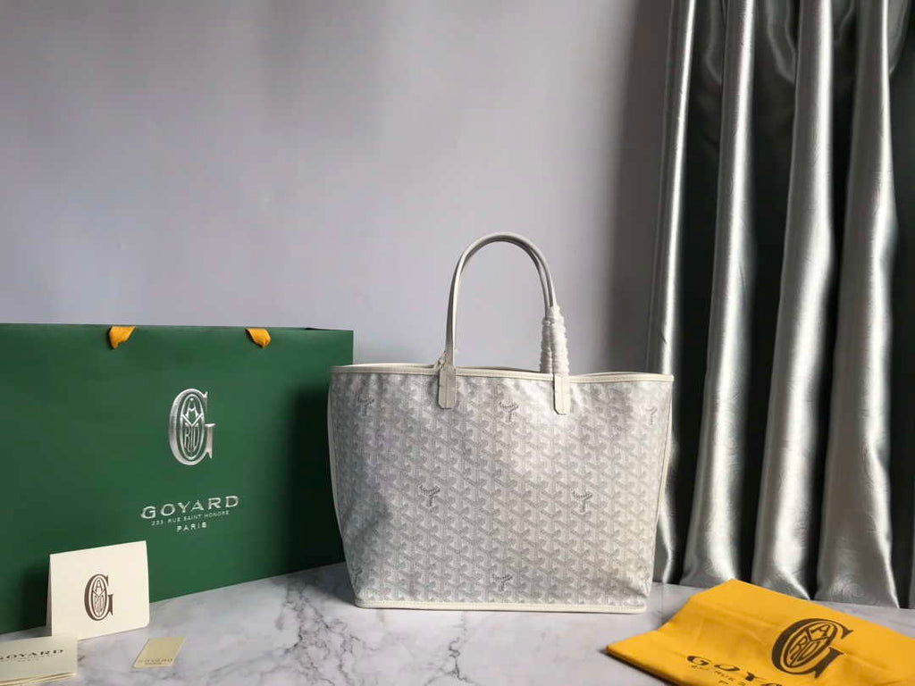 Goyard GMLTY01CL03P Saint Louis GM Bag White