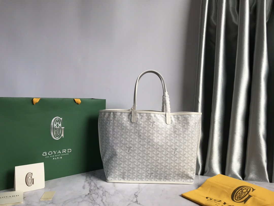 Goyard GMLTY01CL03P Saint Louis GM Bag White - Default Title - View 2