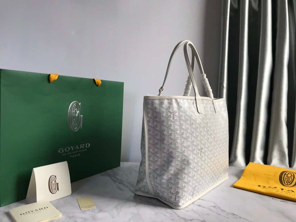 Goyard GMLTY01CL03P Saint Louis GM Bag White