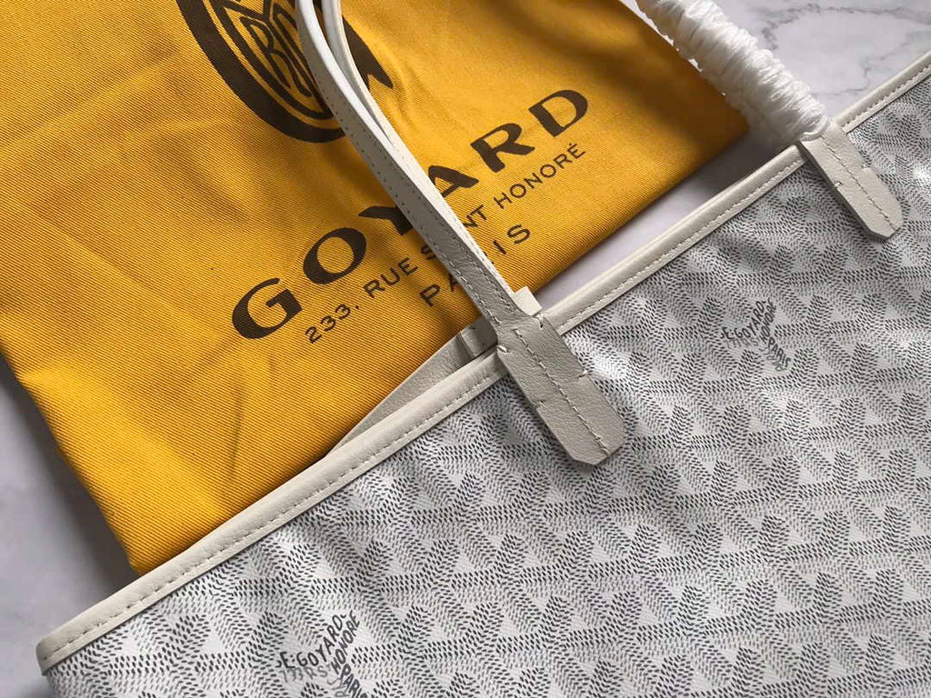 Goyard GMLTY01CL03P Saint Louis GM Bag White