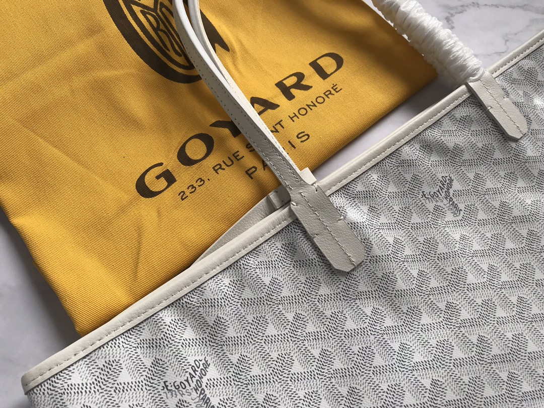 Goyard GMLTY01CL03P Saint Louis GM Bag White - Default Title - View 5