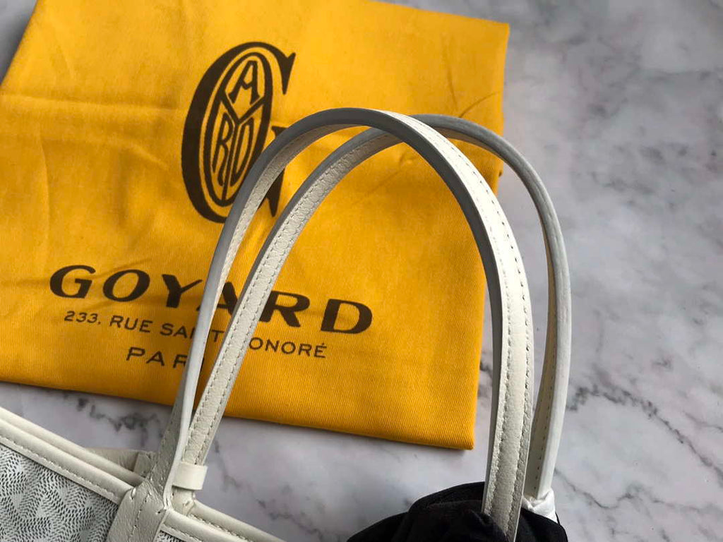 Goyard GMLTY01CL03P Saint Louis GM Bag White
