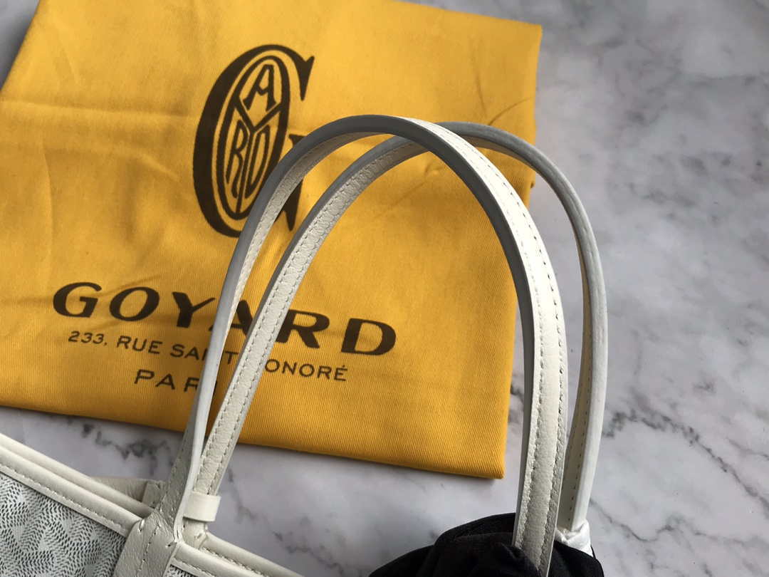 Goyard GMLTY01CL03P Saint Louis GM Bag White - Default Title - View 6