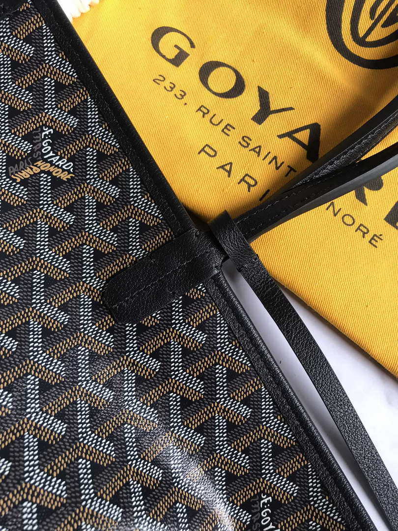 Goyard GMLTY01CL03P Saint Louis GM Bag Brown with Blacck - Default Title - View 5