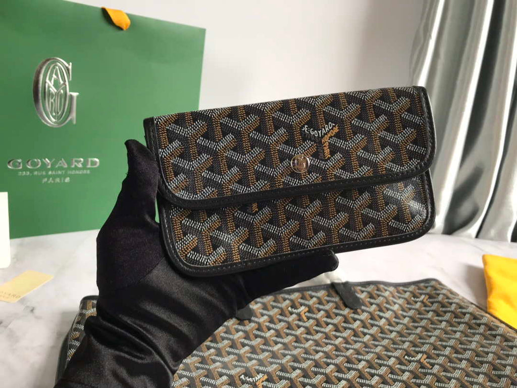 Goyard GMLTY01CL03P Saint Louis GM Bag Brown with Blacck