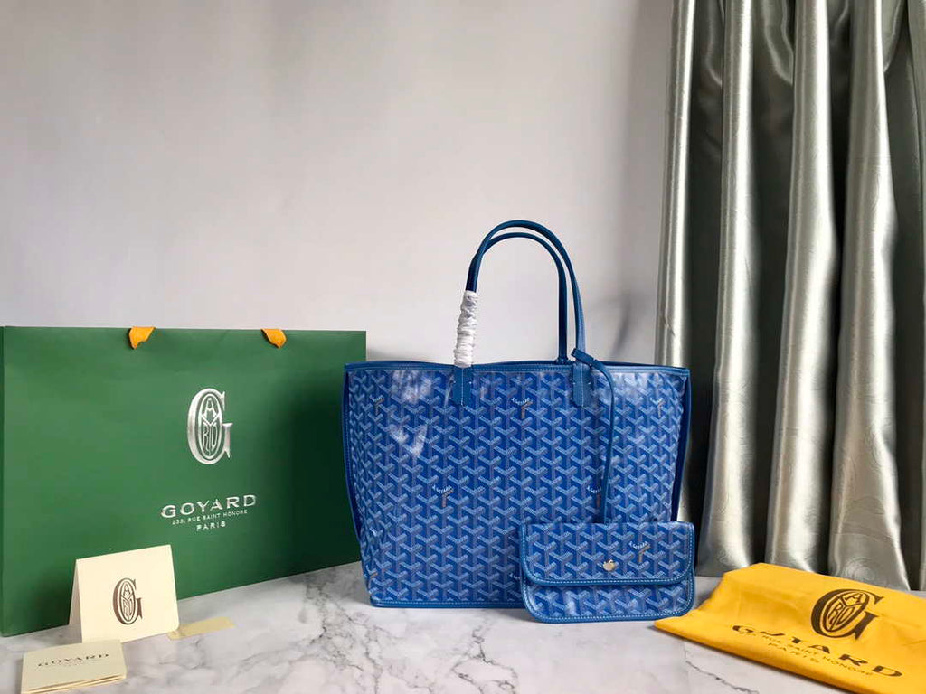 Goyard GMLTY01CL03P Saint Louis GM Bag Blue