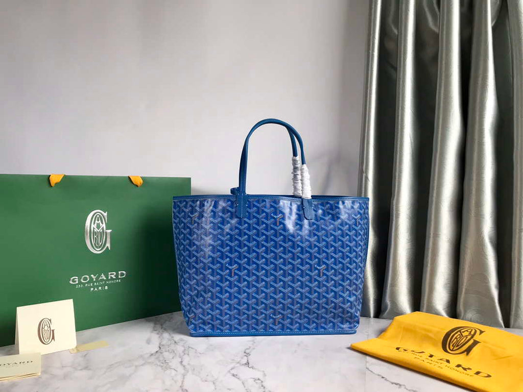 Goyard GMLTY01CL03P Saint Louis GM Bag Blue
